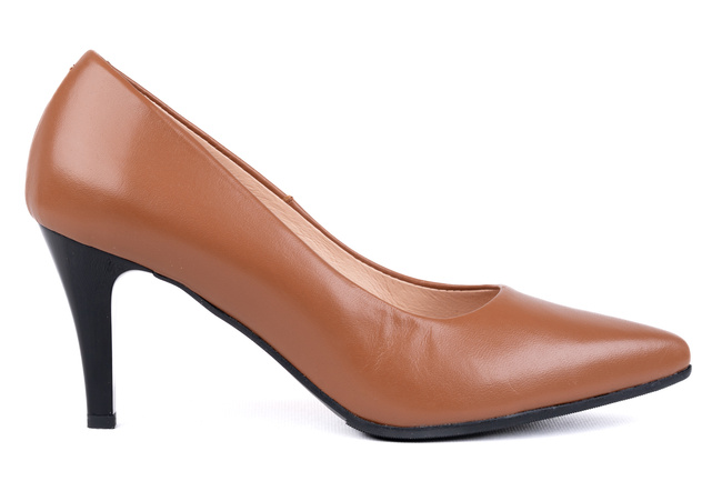  Skórzane szpilki damskie Łukbut 21440-3-J-040