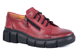 Półbuty damskie na grubszej podeszwie  Łukbut 22620-3-J-109