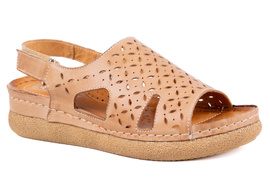 Sandały damskie na grubszej podeszwie Łukbut 22680-3-L-050