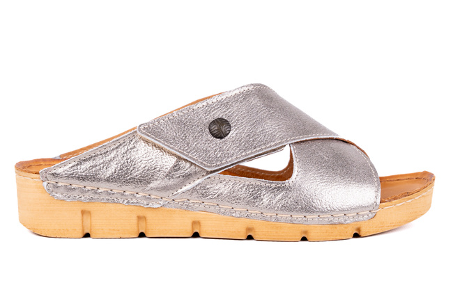 Skórzane klapki Łukbut 14510-3-L-702