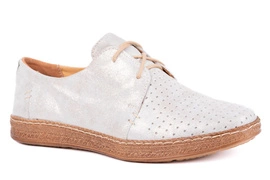 Damskie półbuty komfortowe z perforacją Łukbut 15340-3-J-704