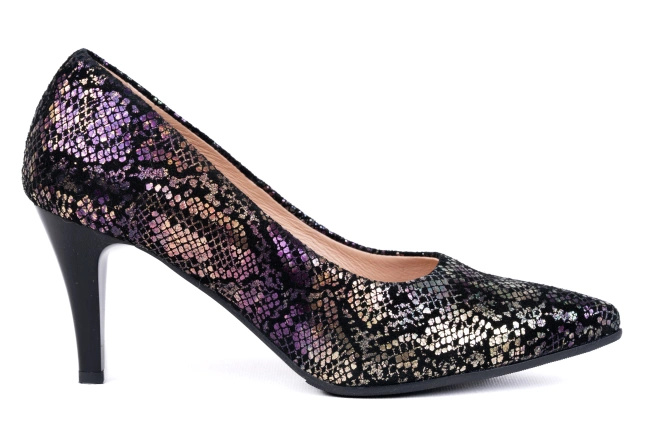 Skórzane szpilki damskie Łukbut 21440-3-J-620