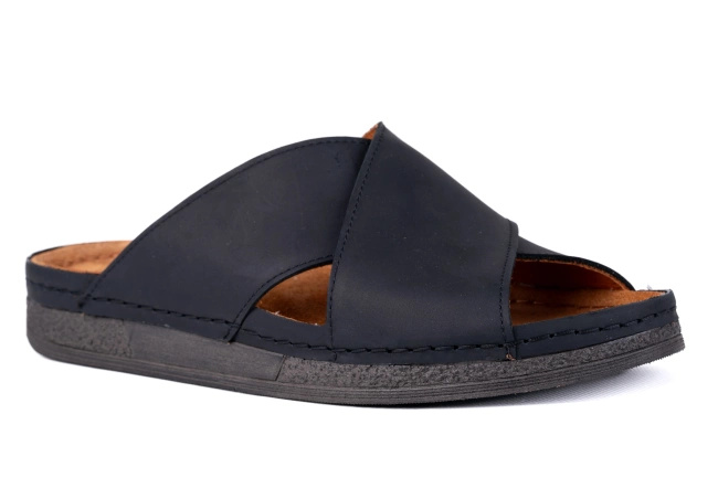 Klapki męskie na wygodnej podeszwie Łukbut 25520-4-L-208