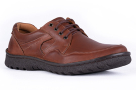 Męskie półbuty w tęgości K -stopa szeroka , do rozmiaru 49 Łukbut 0853K-4-W-003