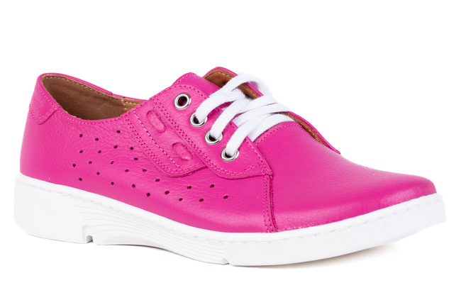 Trampki damskie różowe Łukbut 5100-3-W-085