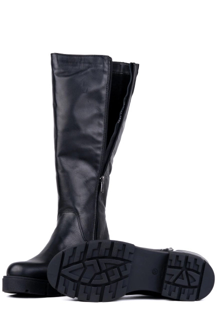 Kozaki damskie skórzane Łukbut 26080-3-Z-001