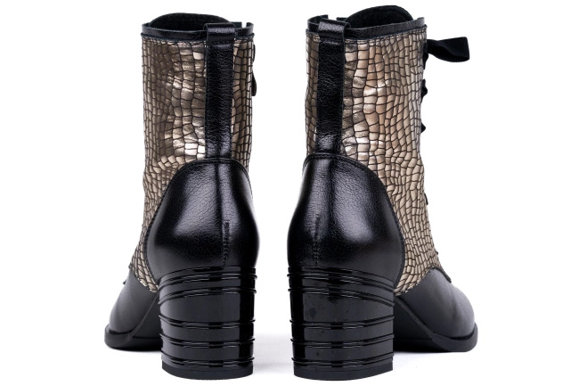 Botki damskie Łukbut 29850-3-Z-677