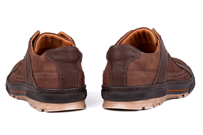 Męskie półbuty w stylu sportowym  Łukbut 9030-4-W-109