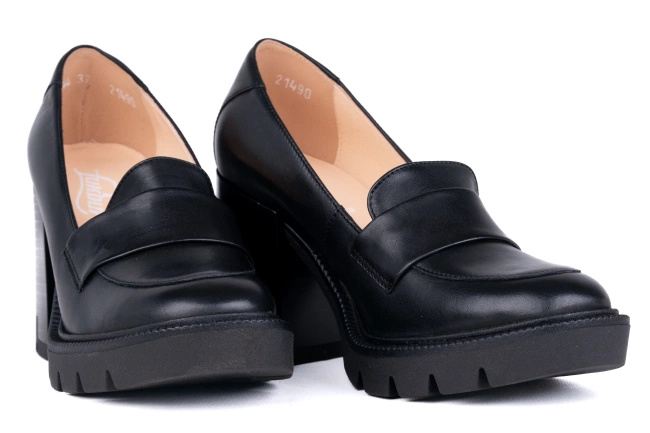 Czółenka na platformie damskie Łukbut 21490-J-3-001