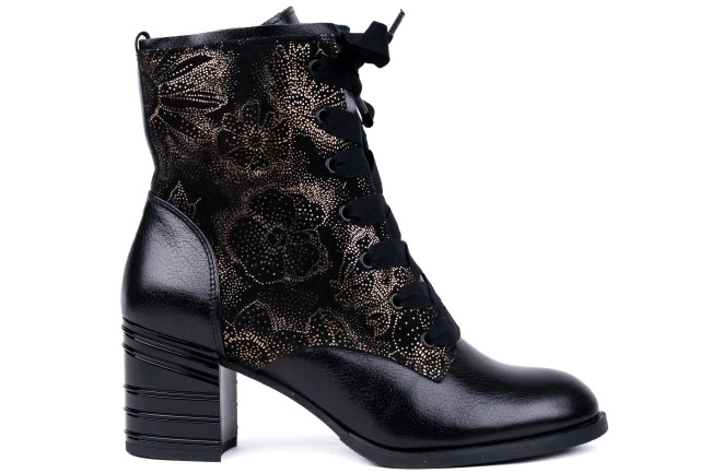 Botki damskie Łukbut 29850-3-Z-635