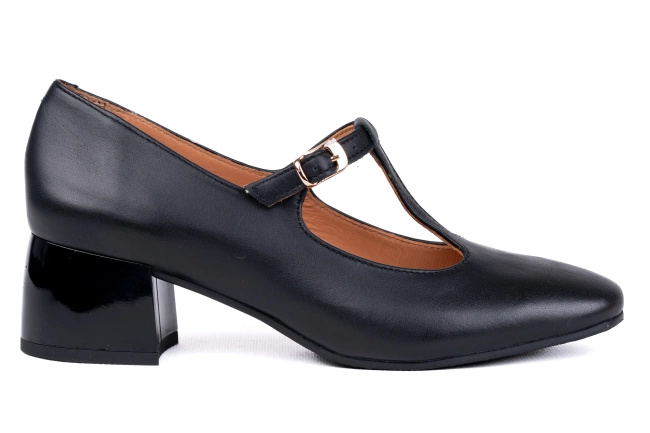 Skórzane czółenka damskie Łukbut 29000-3-J-001