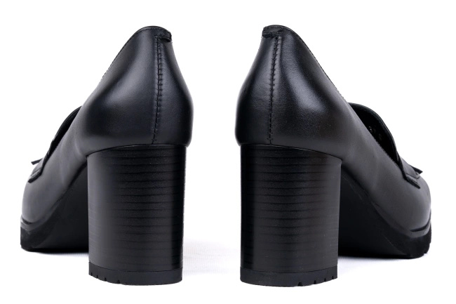 Skórzane czółenka damskie Łukbut 29030-3-J-001