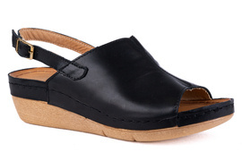 Sandały damskie na grubszej podeszwie Łukbut 12800-3-L-100