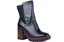 Botki damskie na platformie damskie Łukbut 23130-3-Z-100