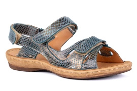 Sportowe sandały damskie  na rzepy  Łukbut 6370-3-L-659