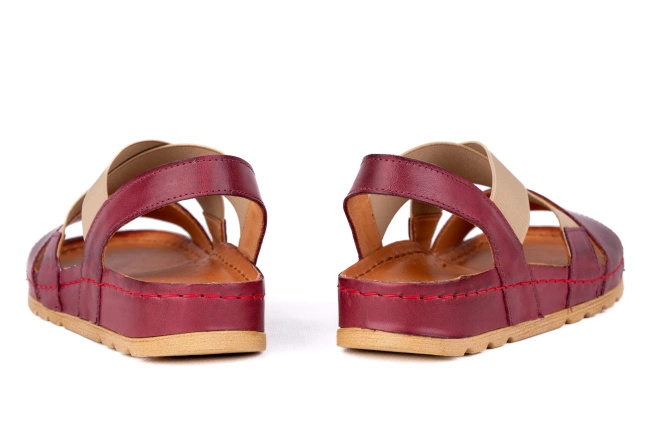 Sandałki na lato z gumkami Łukbut 20780-3-L-209