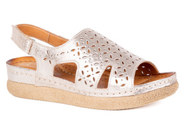 Sandały damskie na grubszej podeszwie Łukbut 22680-3-L-710