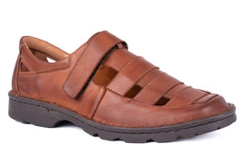 Półbuty męskie na lato , Polski Producent obuwia Łukbut 20050-4-L-003