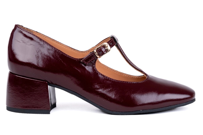 Skórzane czółenka damskie Łukbut 29000-3-J-082