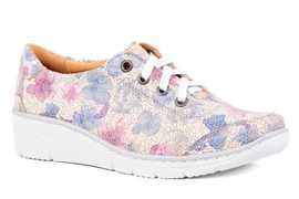 Damskie pólbuty komfortowe na koturnie Łukbut 115330-3-J-712