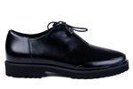 Czarne buty damskie z ozdobą Łukbut 23140-3-J-001 