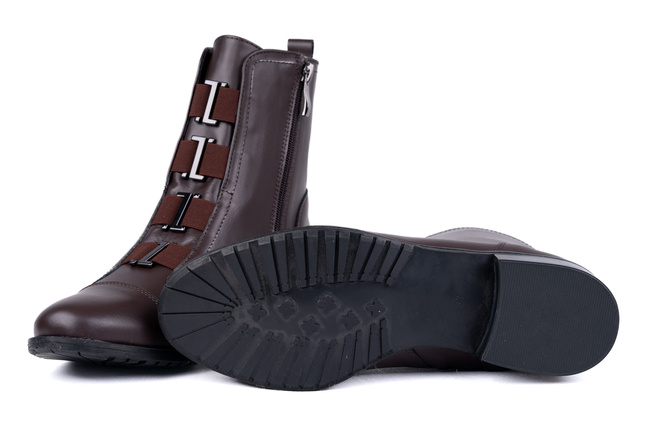 Botki damskie Łukbut 29890-3-Z-330