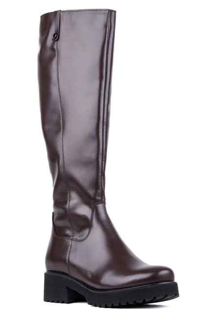 Kozaki damskie skórzane Łukbut 29320-3-Z-330