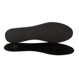 Wkładka skórzana na lateksie CZARNA