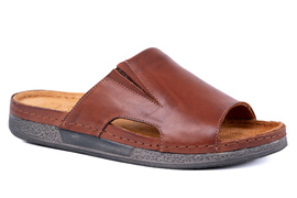 Klapki męskie na wygodnej podeszwie 22590-4-L-003