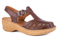 Sandały damskie komfortowe z zakrytymi palcami Łukbut 14220-3-L-025