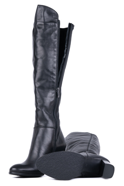 Eleganckie kozakidamskie na obcasie 26130-3-Z-001