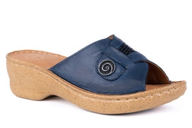 Klapki damskie ze wstawką ochraniającą na haluksa Łukbut 20570-3-L-436