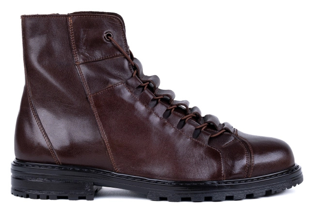 Trzewiki na zimę w stylu trampka Łukbut 22250-4-Z-330