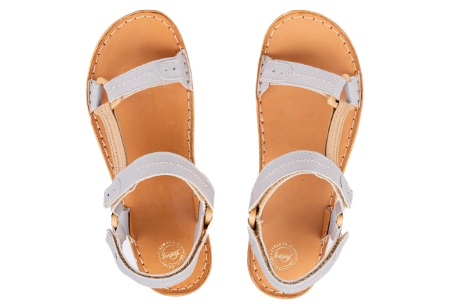 Sandały damskie na rzepy Łukbut 6360-2-L-210