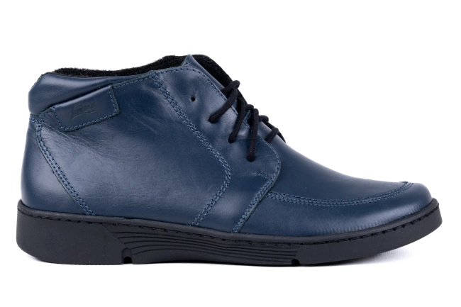 Trzewiki damskie granatowe Łukbut 6750-3-Z-352