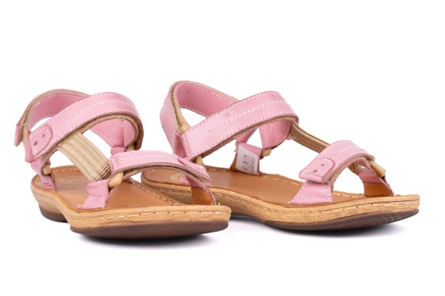 Sandały damskie na rzepy Łukbut 6360-2-L-030