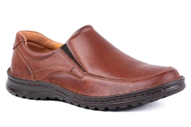 Męskie komfortowe półbuty Łukbut 0852G-4-W-003