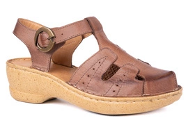 Sandały damskie na platformie z atypoślizgiem Łukbut06550-3-L-153