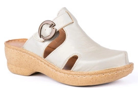 Klapki damskie, na platformie, z zakrytymi palcami Łukbut 6660-3-L-052