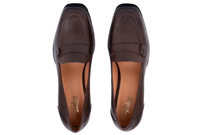 Skórzane czółenka damskie Łukbut 29010-3-J-330 