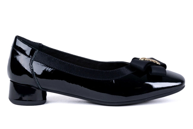 Baleriny damskie z noskiem kwadratowym Łukbut 28640-3-J-601