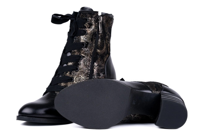 Botki damskie Łukbut 29850-3-Z-635