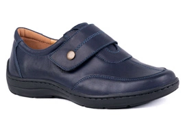 Półbuty damskie zapinane na rzepy komfortowe Łukbut 4990-3-J-220