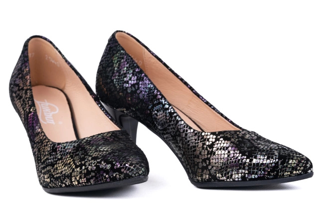 Skórzane szpilki damskie Łukbut 21440-3-J-620