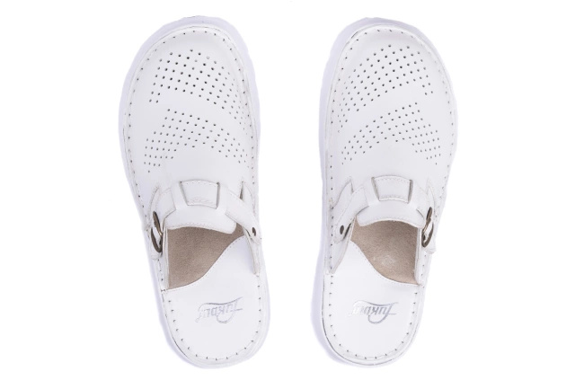 Klapki męskie dziurkowane Łukbut 951