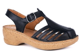 Sandały damskie komfortowe z zakrytymi palcami Łukbut 14220-3-L-100 
