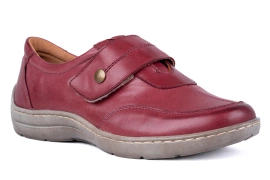 Półbuty damskie zapinane na rzepy komfortowe Łukbut 4990-3-J-209