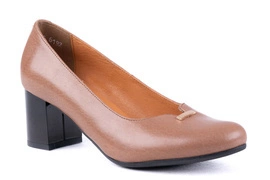 Brązowe czółenka Łukbut 21510/153