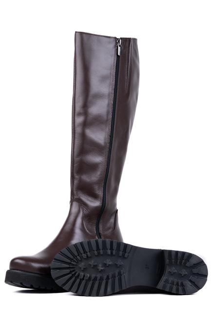 Kozaki damskie skórzane Łukbut 29320-3-Z-330