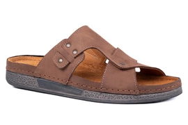 Klapki męskie na wygodnej podeszwie 21300-4-L-109